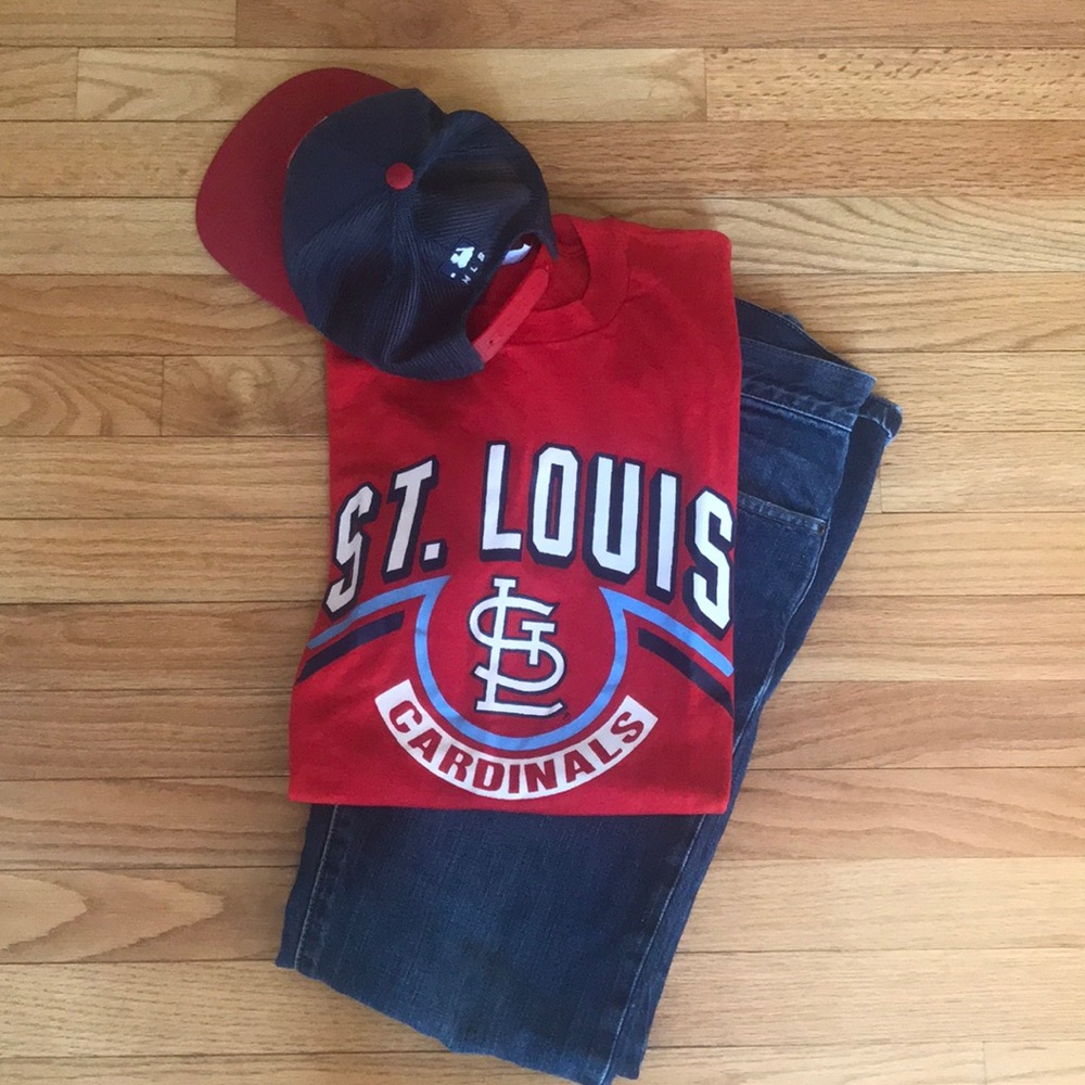 Vintage 1990s St. Louis Cardinals T Shirt (medium)